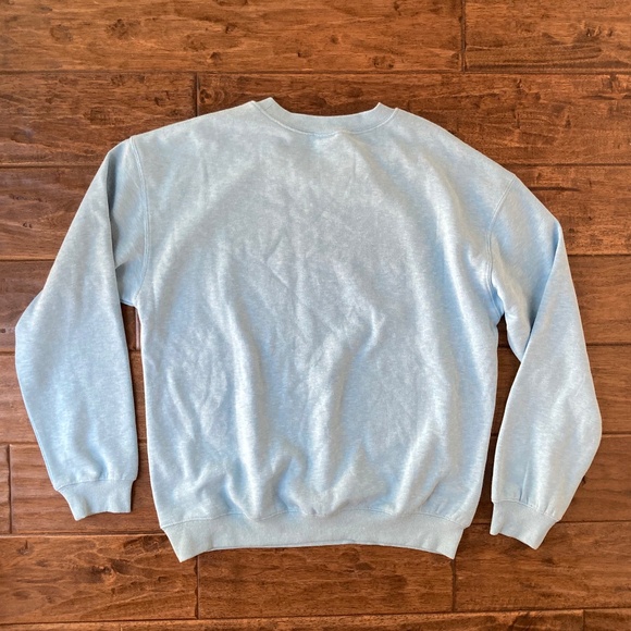 Disney Feels Good To Be Home Blue Pullover Crewneck Women's Large Cinderella - Picture 3 of 7